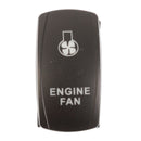 QuakeLed-SWITCH ROCKER 5 PINS ENGINE FAN AMB QRS317 10355281242