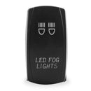 QuakeLed-SWITCH ROCKER 5 PINS LED FOG LIGHTS RD QRS658 103552812741