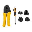 KimpexHD - Multifunctional 4-in-1 Ratchet Crimping Tool Kit (SF-200-006677)