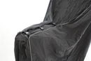 This exclusive outdoor tarpaulin is customised to fit your model.