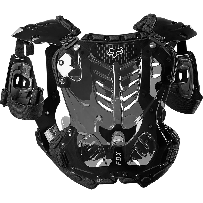 Fox Racing - Womens R3 Chest Guard-Black/Grey (24813-014)
