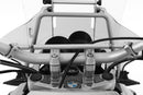 This high-quality black handlebar central support from Wunderlich made of aluminium is 300 mm long with a diameter of 12 mm.