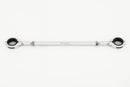This high-quality black handlebar central support from Wunderlich made of aluminium is 300 mm long with a diameter of 12 mm.