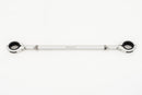 This high-quality black handlebar central support from Wunderlich made of aluminium is 250 mm long with a diameter of 12 mm.