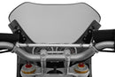 Silver-colored handlebar center strut for the BMW R 12 (+R nineT) made of aluminum