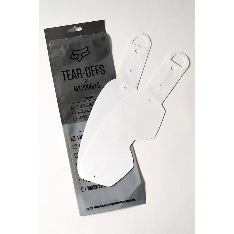 Fox Racing -  Airspace/Main Standard Tear Off - 20Pk
