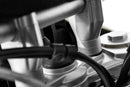 The 20 mm aluminium Wunderlich handlebar riser for F 650 | 700 | 800 GS provides better handling and a relaxed, upright position.
