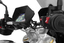 Wunderlich 20 mm handlebar riser for BMW F 850 GS. Better handling and direct riding experience, individual sitting position, more comfort. 