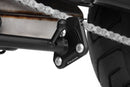 Wunderlich BMW F 850 GS side stand enlarger for secure stand against tilting and falling over even when fully loaded.