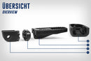 Wunderlich Vario footrest EVO1 (pair) for BMW R 1200 GS 