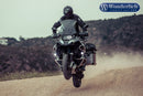 Grippy, profiled footrest pad for the R 1200 GS LC Adventure and R 1250 GS Adventure – provides greater comfort and safety
