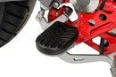 Grippy, profiled footrest pad for the R 1200 GS Adventure – provides greater comfort and safety