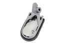 Grippy, profiled footrest pad for the R 1200 GS Adventure – provides greater comfort and safety