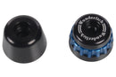 The black Wunderlich Cruise Control for BMW motorcycles is the inexpensive and practical alternative to electronic speed regulation.