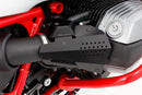 The cover of the fuel injection system protects the intake pipe area including the injector tube, line connections and throttle valve sensor