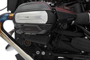 Reliable protection for vulnerable line connections, connectors, the throttle sensor and the injector tube