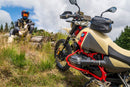 Reliable protection for vulnerable line connections, connectors, the throttle sensor and the injector tube