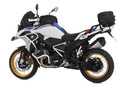 Wunderlich centre stand protection plate for BMW R1200GS LC in black, protects the centre stand even during heavy off-road use.