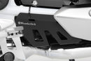 The Wunderlich exhaust flap control cover reliably protects the control flaps on the BMW R1200GS LC against damage