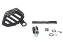 Use of thick aluminium, able to transfer the impact to the sophisticated brackets without becoming destroyed themselves.
