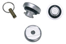 This Wunderlich safety oil plug replaces the original plastic oil filler plug. A good alternative to the “Locking Oil Filler Plug”.