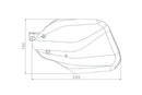 Our Hand guards for the BMW are the remedy you need. You can't get any more protection