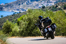Hand guard “Clear Protect” offers maximum protection from cold, rain, or dirt.