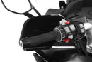 Hand guard “Clear Protect” offers maximum protection from cold, rain, or dirt.