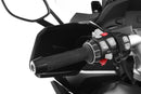 These hand guards offer maximum protection from cold, rain, or dirt.
