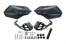 These hand guards offer maximum protection from cold, rain, or dirt.
