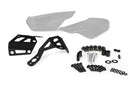 These hand guards offer maximum protection from cold, rain, or dirt.
