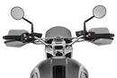These hand guards offer maximum protection from cold, rain, or dirt.