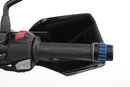 These hand guards offer maximum protection from cold, rain, or dirt.