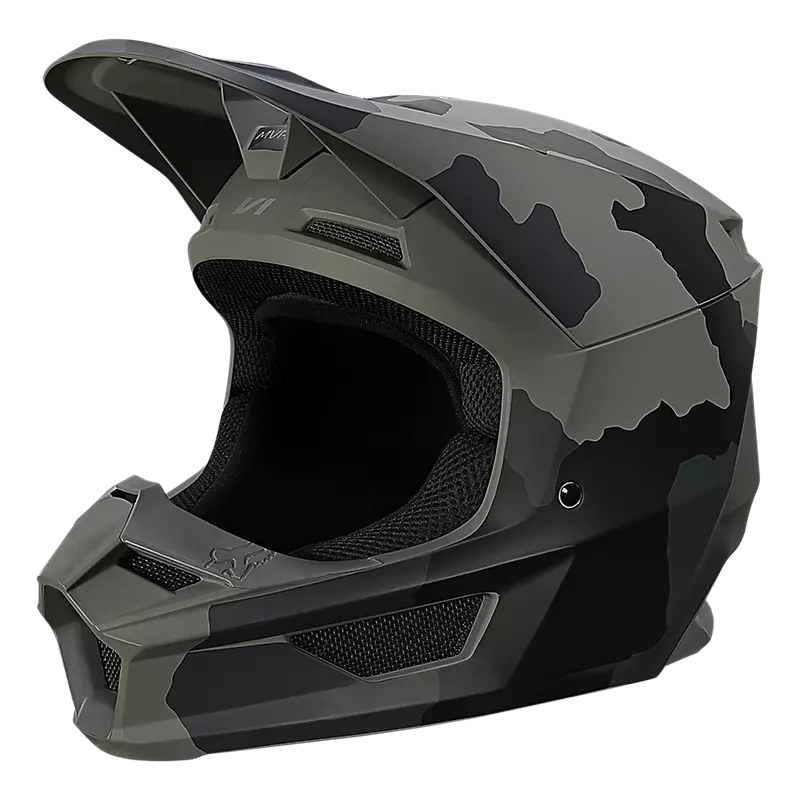 191972471988 27736-247YS YTH V1 TREV HELMET  Black Camo