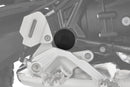 Wunderlich - Swingarm Pivot Cover Classic Design for BMW R nineT (2014 - 2016)