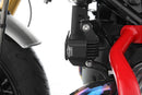 With a full 2 x 4000, so a total of 8000 lumen, they provide four times the luminous flux of conventional auxiliary headlights