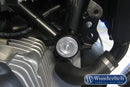 Rear engine mounting capsc provide the G 650 X Country with a small highlight, but also have a practical purpose.