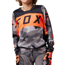 Fox Racing - Youth 180 Bnkr Jersey (28830)-Grey Camo (28830-033)