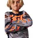 Fox Racing - Youth 180 Bnkr Jersey (28830)-Grey Camo (28830-033)