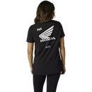 Fox Racing - Womens Honda Wing SS Tee-Black (29131-001)