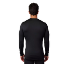 Fox Racing - Tecbase Fire Long Sleeve Shirt-Black (29574-001)