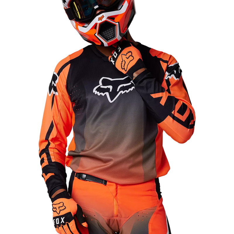 191972690105 29610-8242X 180 LEED JERSEY - BLACK  Flo Orange