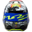 Fox Racing - V3 RS Dkay Helmet-Blue/Red (29653-149)