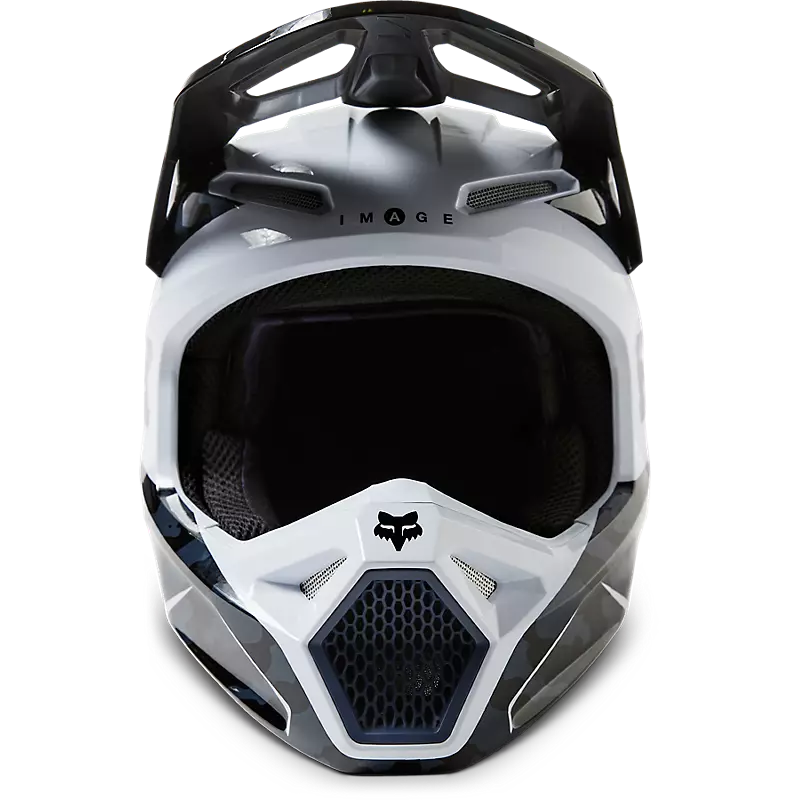 Fox Racing - V1 Nuklr Helmet Dot/Ece-Black (29663-001)