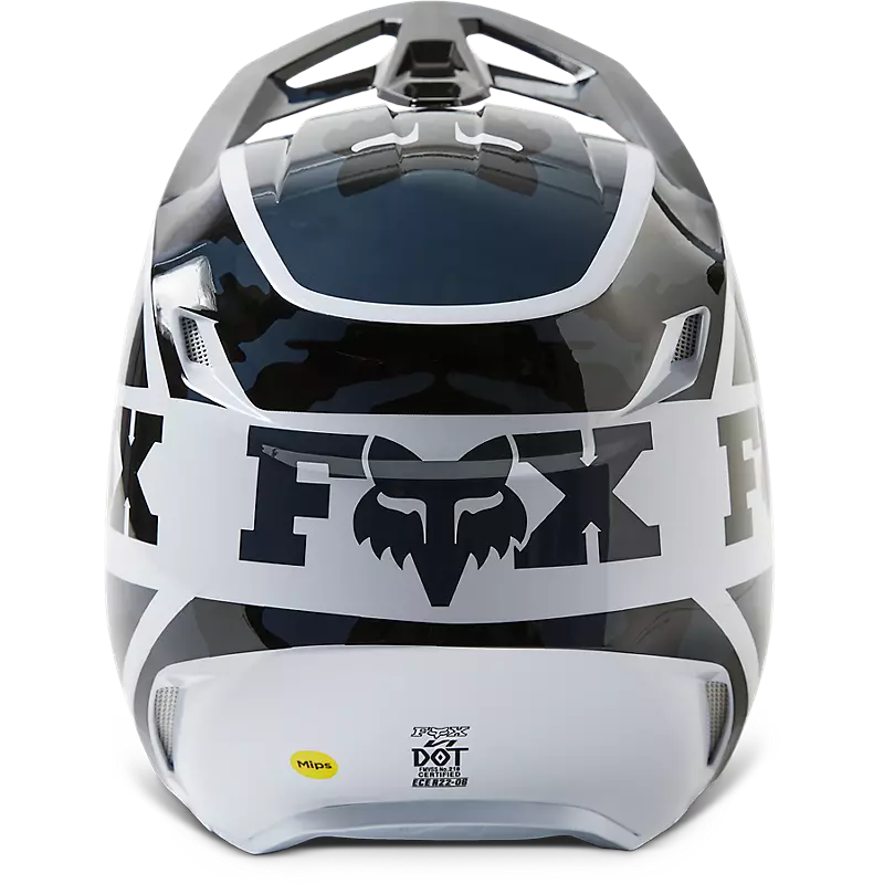 Fox Racing - V1 Nuklr Helmet Dot/Ece-Black (29663-001)