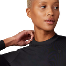 Fox Racing - Womens Tecbase Fire Long Sleeve Shirt-Black (29932-001)