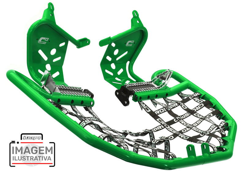 Crosspro - Nerf Bar Evo Pro For Suzuki LT-Z 400-Green