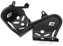 Crosspro - Heel Protection Pro For Kawasaki KFX 400, Suzuki LT-Z 400-Black