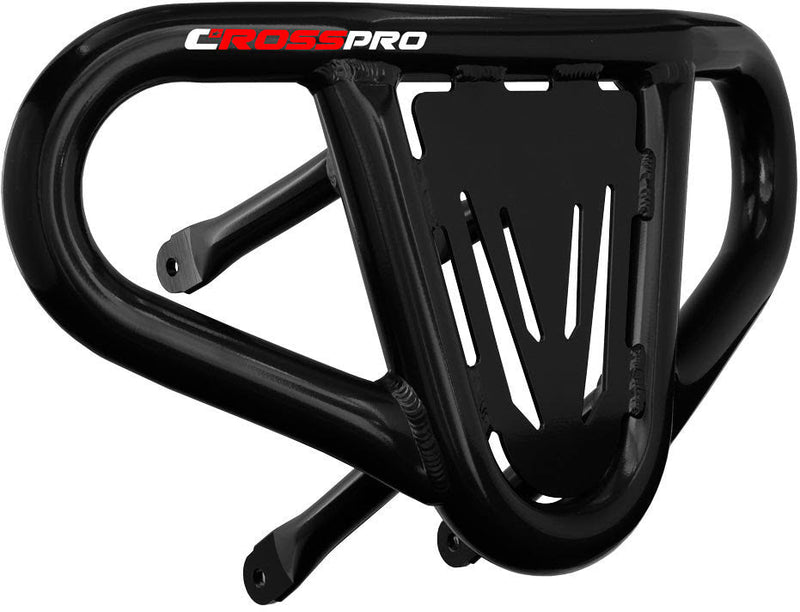 Crosspro - Front Bumper P21 For Kawasaki KFX 700-Black