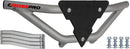 Crosspro - Front Bumper Gliese For Yamaha YFM 350 Raptor-Ice Polish Tube / Black Plate